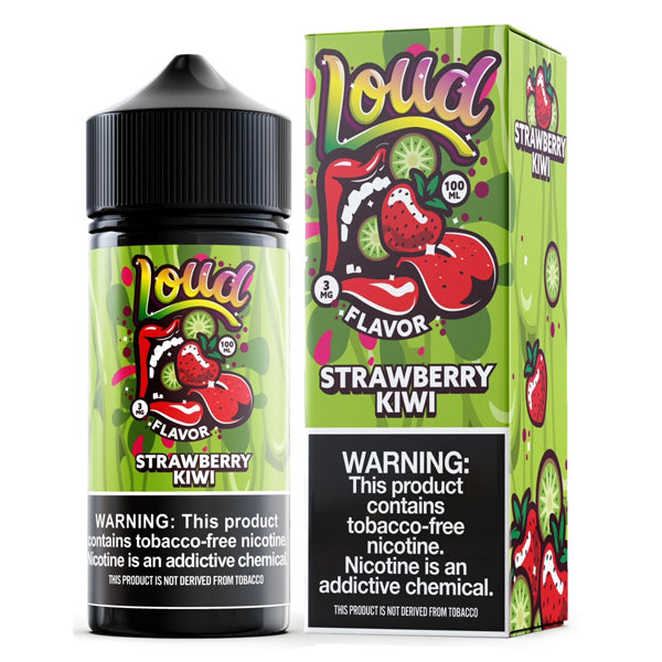 Black Out Loud TFN 100mL Vape Juice Best Flavor Strawberry Kiwi
