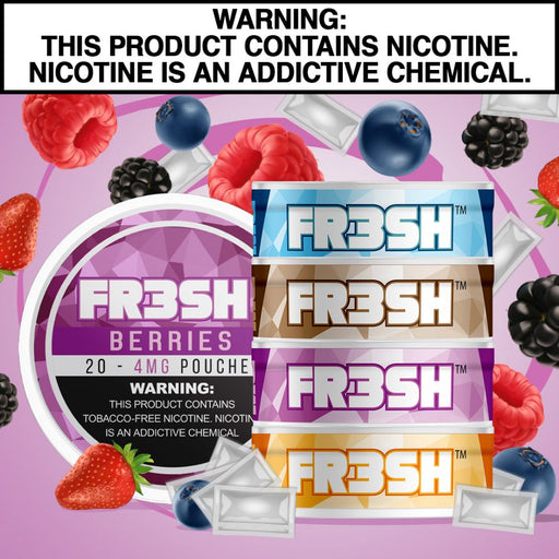 Fr3sh TFN Pouches 5 Pack Best Flavor Berries