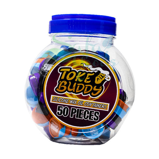 Toke Buddy Silicone Containers 50 Pieces