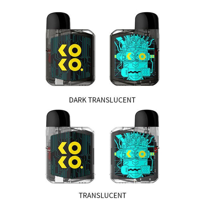 Uwell Caliburn KoKo Prime Kit Best Colors Dark Translucent Translucent