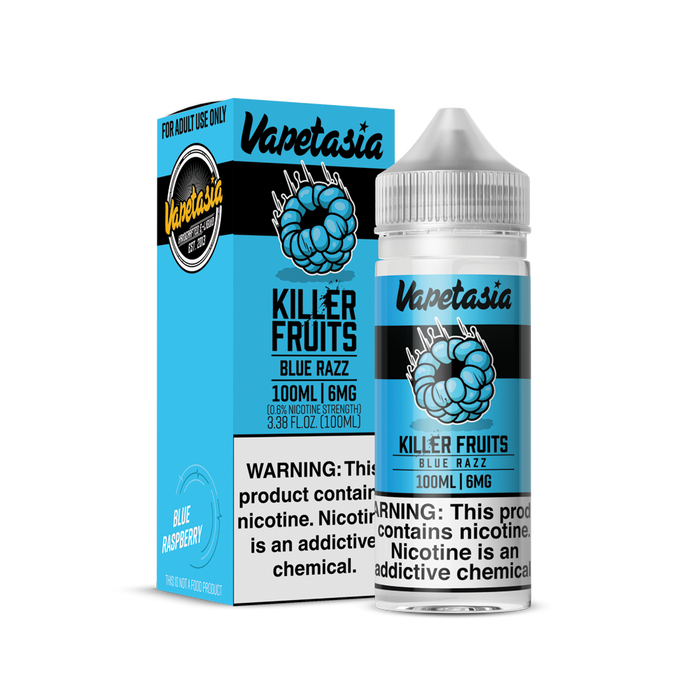Vapetasia Killer Fruit TFN Vape Juice 100mL Best Flavor Blue Razz
