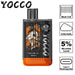 Yocco T51 Disposable Vape 13mL Best Flavor Peachmelon Mango