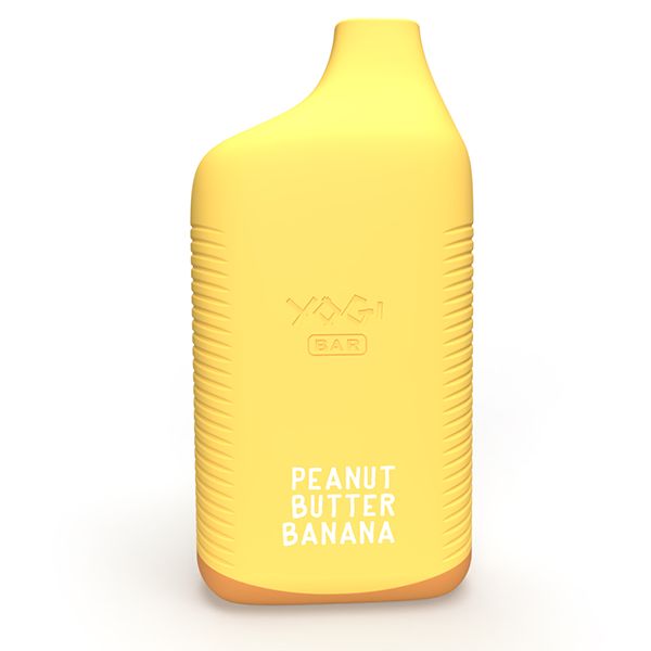 Yogi Bar 8000 Puffs 17mL Disposable Vape Best Flavor Peanut Butter Banana