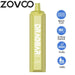 Zovoo Drag Bar F8000 8000 Puffs Rechargeable Vape Disposable 16mL Best Flavor Pineapple Coconut Rum