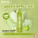 Zovoo Drag Bar R6000 6000 Puffs Rechargeable Vape Disposable 18mL Best Flavor Green Apple Ice