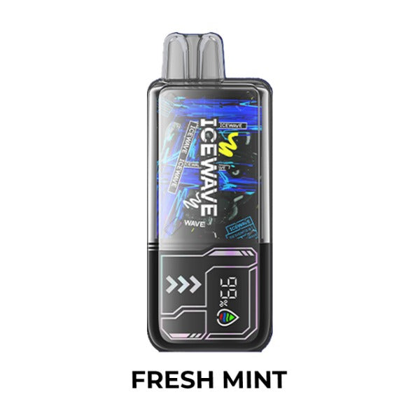 ZoVoo ICEWAVE X8500 Disposable Vape 18mL Best Flavor Fresh Mint