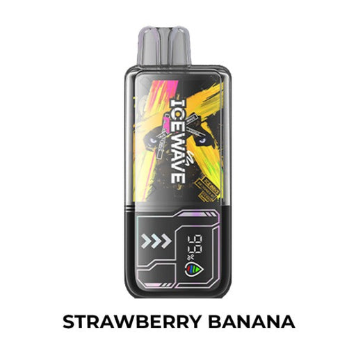 ZoVoo ICEWAVE X8500 Disposable Vape 18mL Best Flavor Strawberry Banana