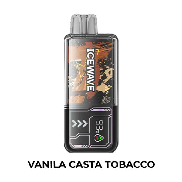 ZoVoo ICEWAVE X8500 Disposable Vape 18mL Best Flavor Vanilla Casta Tobacco