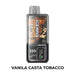 ZoVoo ICEWAVE X8500 Disposable Vape 18mL Best Flavor Vanilla Casta Tobacco